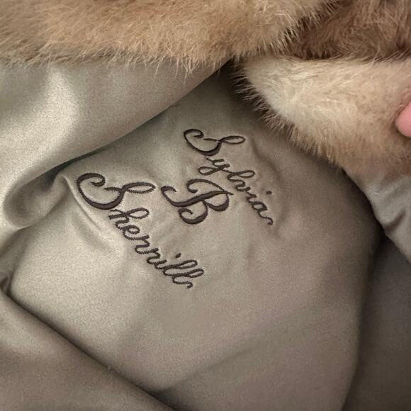 Vintage 1950s gittelman's sons philadelphia mink coat stole jacket Small - Picture 7 of 10